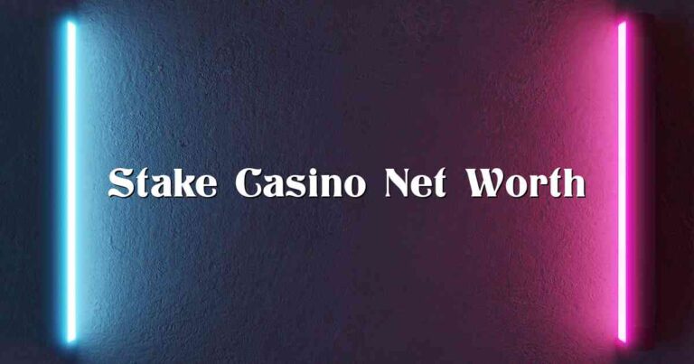 Stake Casino Net Worth