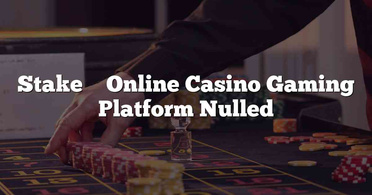 Stake – Online Casino Gaming Platform Nulled