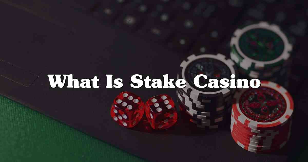 What Is Stake Casino